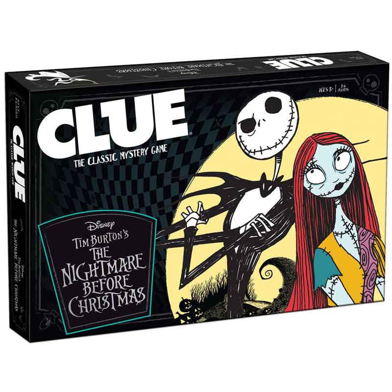 Clue: The Nightmare Before Christmas | Cards and Coasters CA