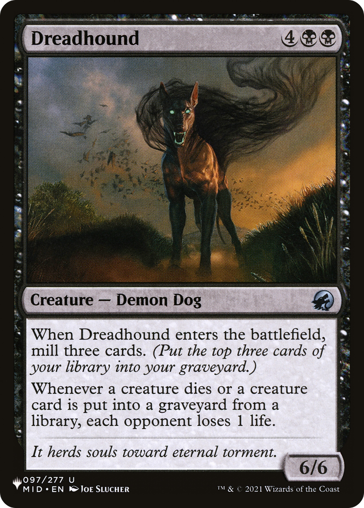 Dreadhound [The List Reprints] | Cards and Coasters CA