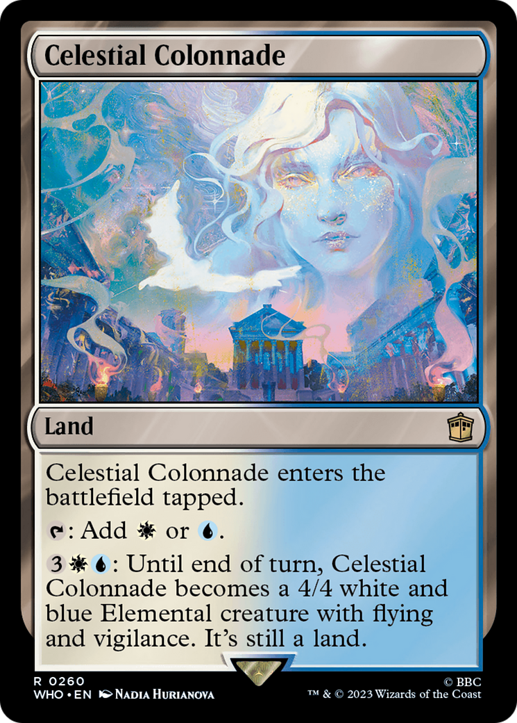 Celestial Colonnade [Doctor Who] | Cards and Coasters CA