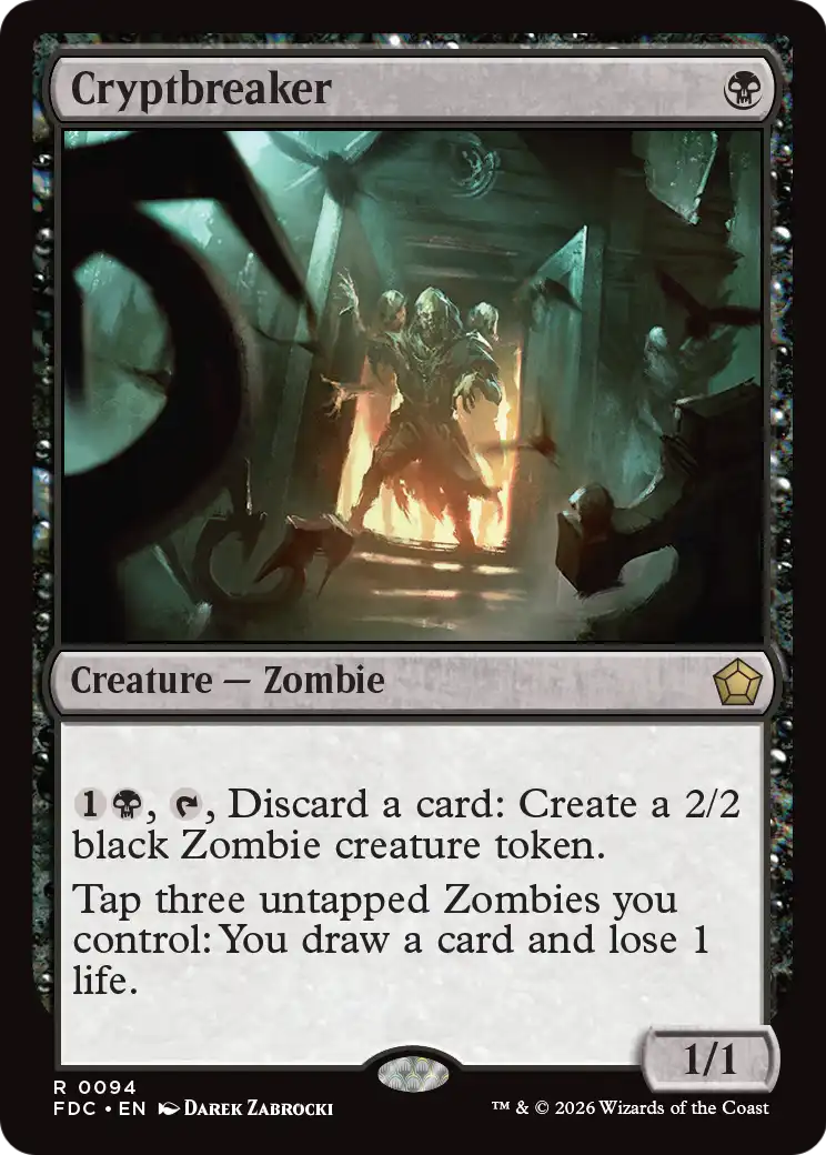 Cryptbreaker [Foundations Commander] | Cards and Coasters CA