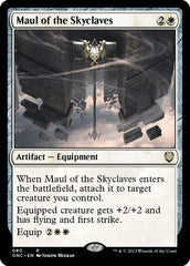 Maul of the Skyclaves [Phyrexia: All Will Be One Commander] | Cards and Coasters CA