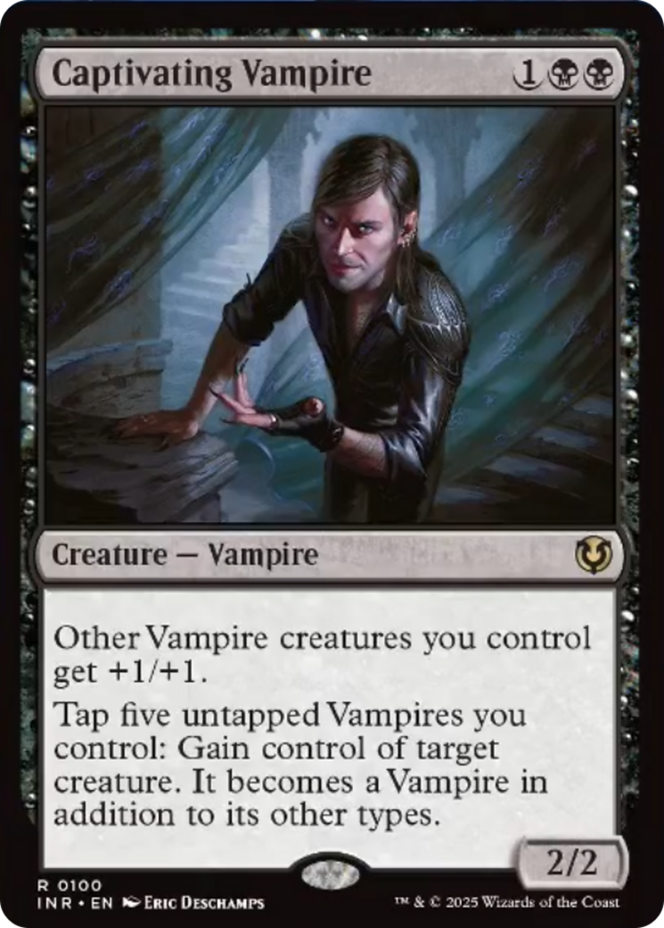 Captivating Vampire [Innistrad Remastered] | Cards and Coasters CA