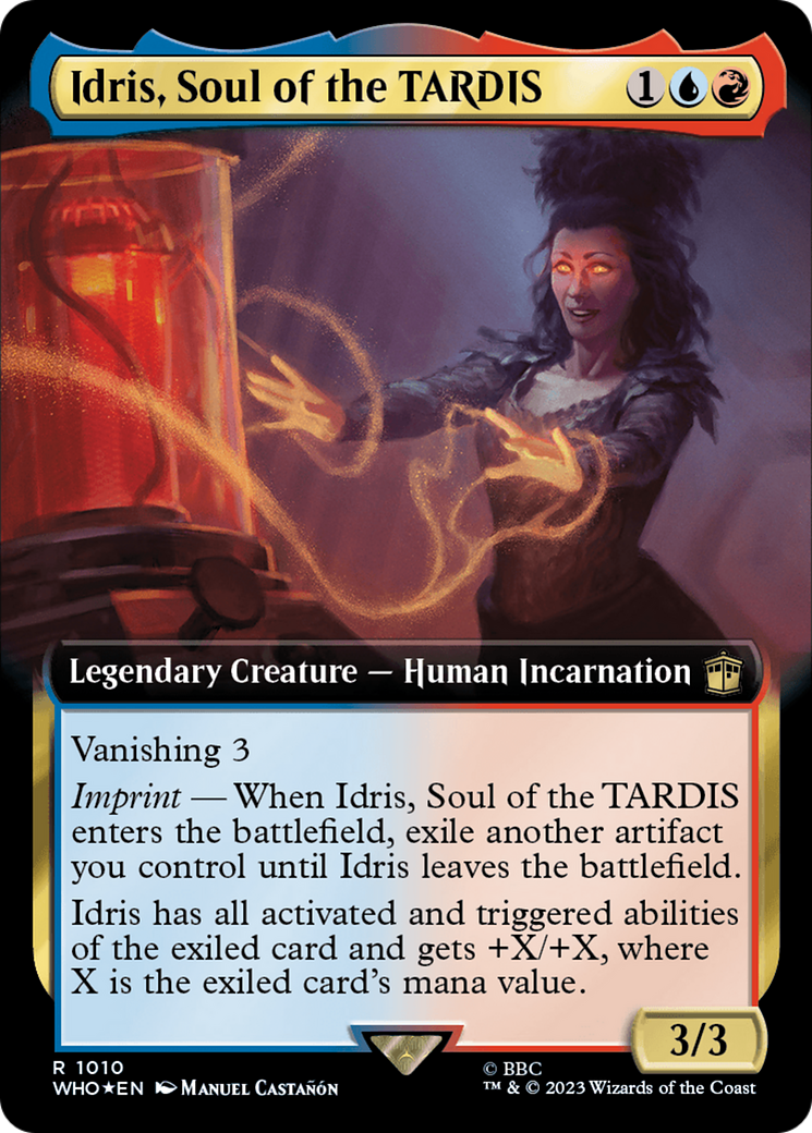 Idris, Soulu of the TARDIS (Extended Art) (Surge Foil) [Doctor Who] | Cards and Coasters CA