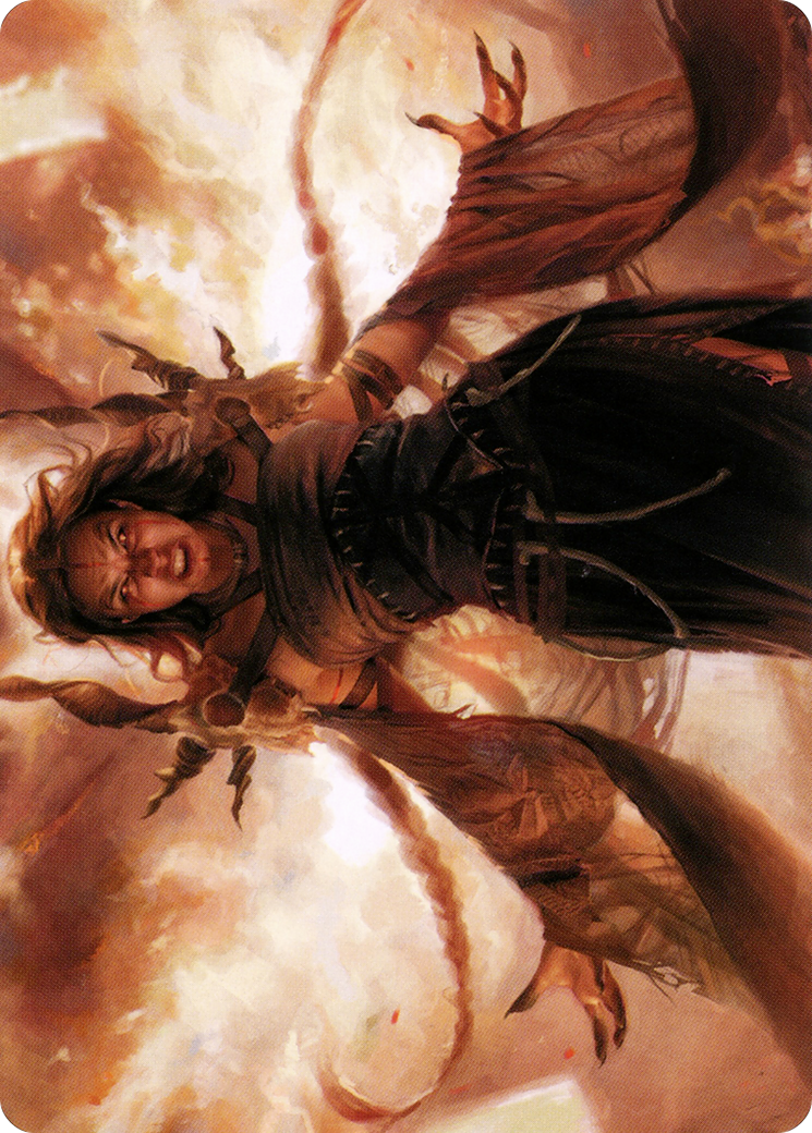 Dragon's Rage Channeler Art Card [Modern Horizons 2 Art Series] | Cards and Coasters CA
