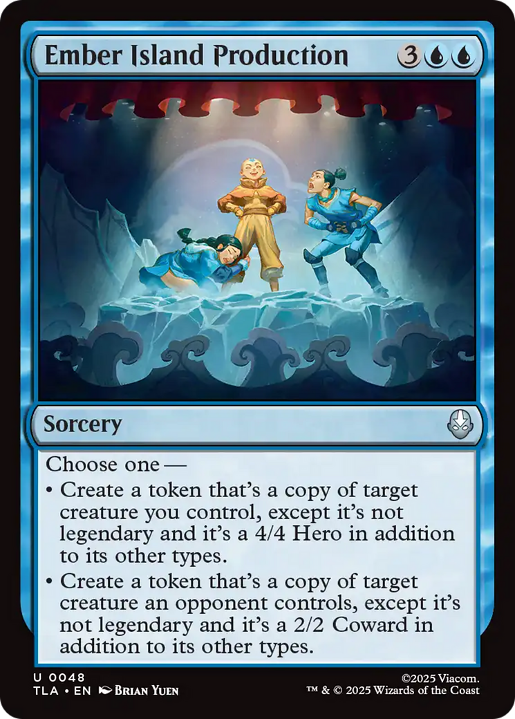 Ember Island Production [Avatar: The Last Airbender] | Cards and Coasters CA