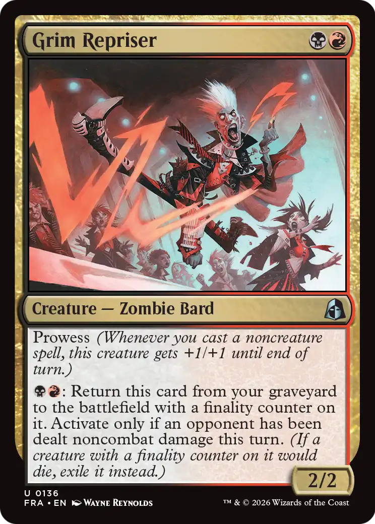 Grim Repriser [Reality Fracture] | Cards and Coasters CA