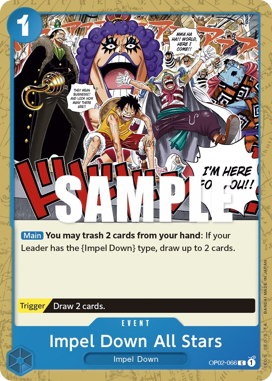 Impel Down All Stars [Paramount War] | Cards and Coasters CA