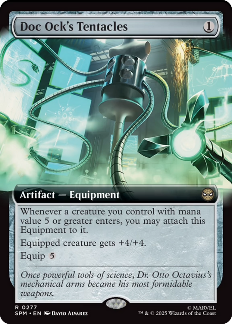 Doc Ock's Tentacles (Extended Art) [Marvel's Spider-Man] | Cards and Coasters CA