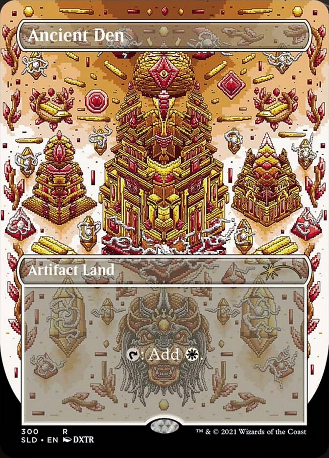 Ancient Den (Borderless) [Secret Lair Drop Series] | Cards and Coasters CA