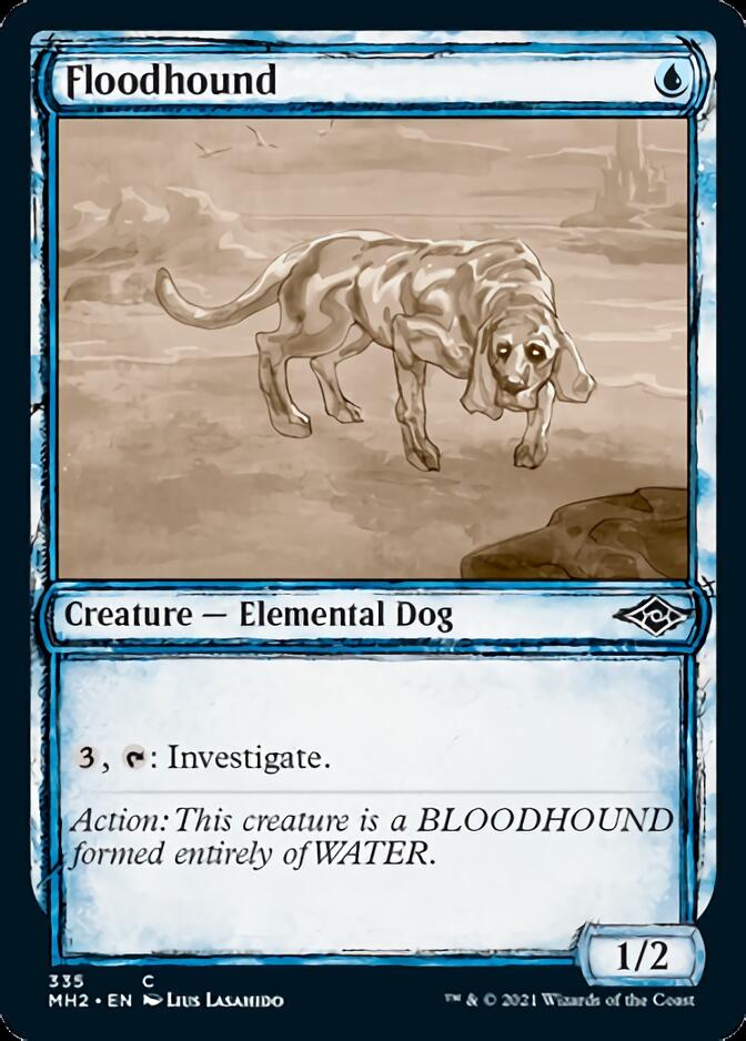 Floodhound (Sketch) [Modern Horizons 2] | Cards and Coasters CA