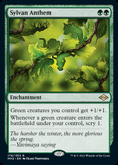 Sylvan Anthem [Modern Horizons 2] | Cards and Coasters CA