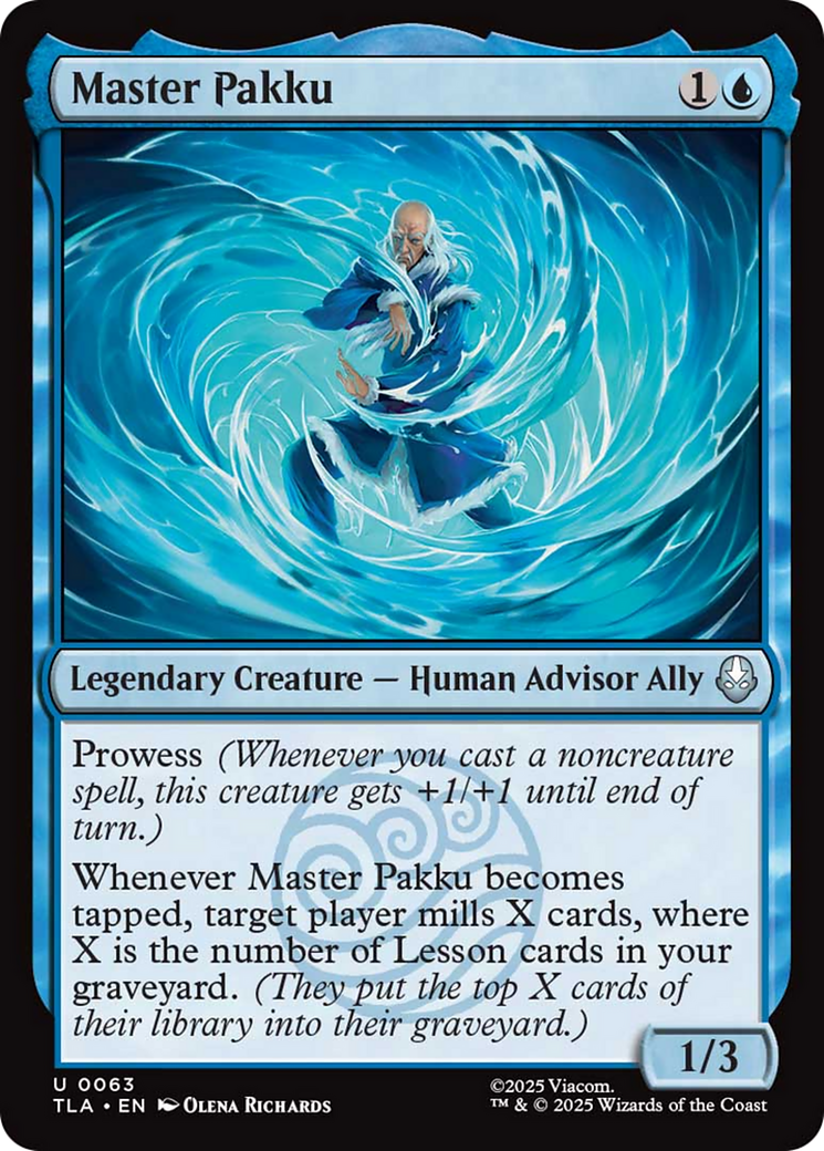 Master Pakku [Avatar: The Last Airbender] | Cards and Coasters CA