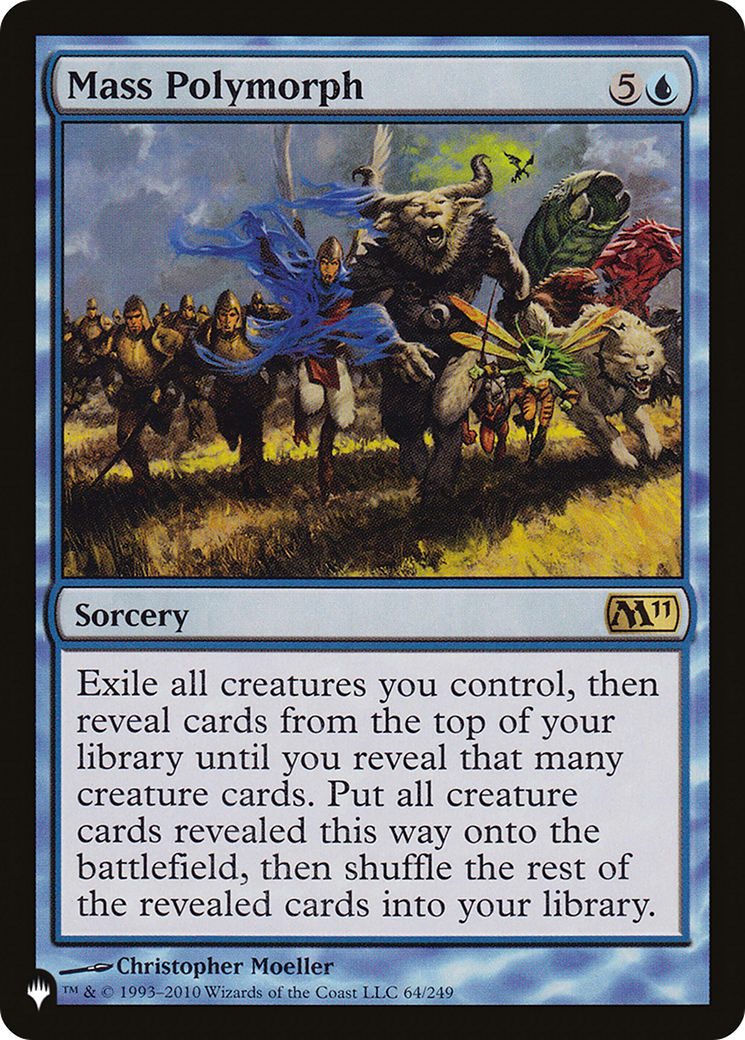 Mass Polymorph [The List] | Cards and Coasters CA