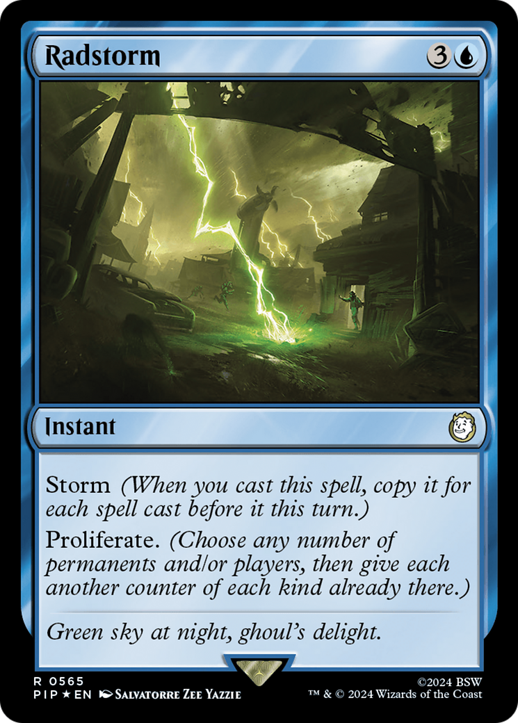 Radstorm (Surge Foil) [Fallout] | Cards and Coasters CA