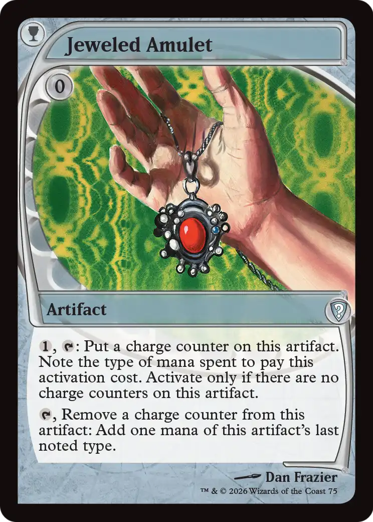 Jeweled Amulet (Future Sight) [Mystery Booster: Commander Edition] | Cards and Coasters CA