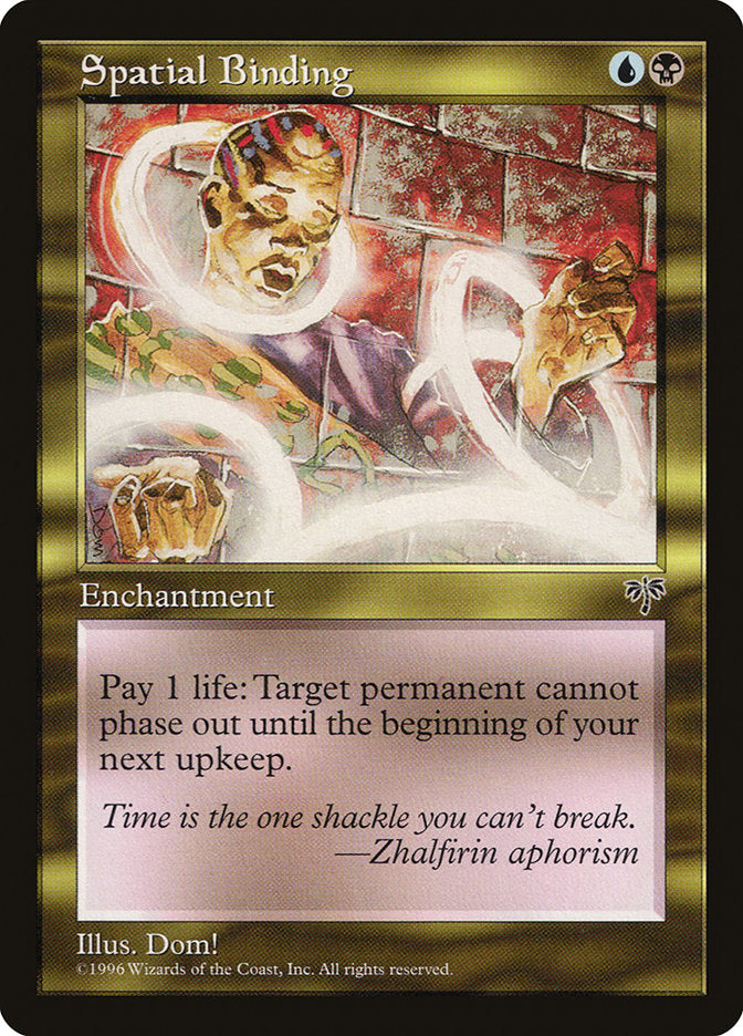 Spatial Binding [Mirage] | Cards and Coasters CA