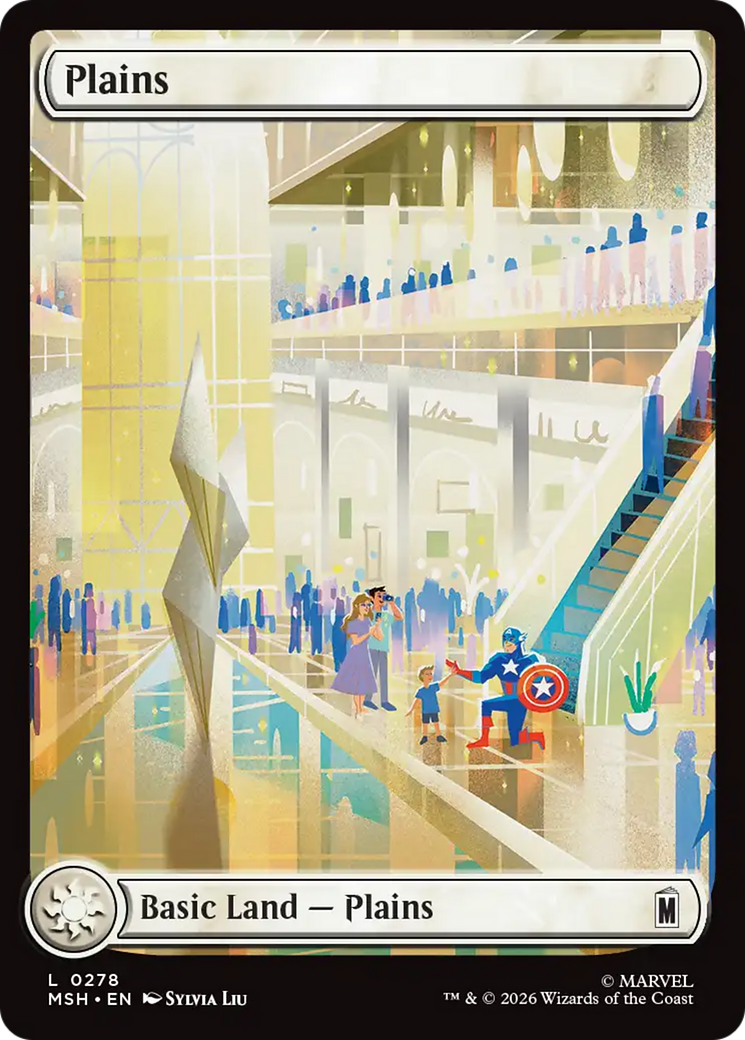 Plains (0278) [Marvel Super Heroes] | Cards and Coasters CA