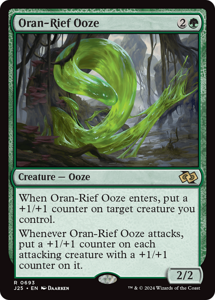 Oran-Rief Ooze [Foundations Jumpstart] | Cards and Coasters CA