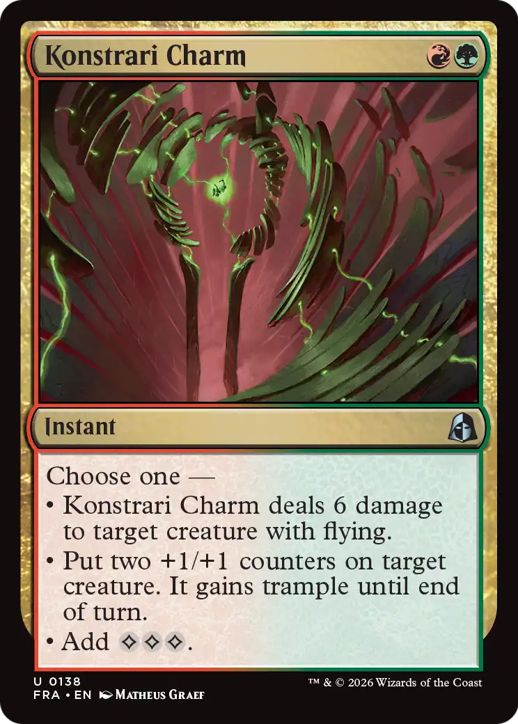 Konstrari Charm [Reality Fracture] | Cards and Coasters CA