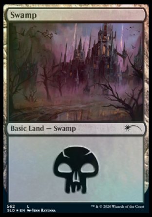 Swamp (Vampires) (562) [Secret Lair Drop Promos] | Cards and Coasters CA