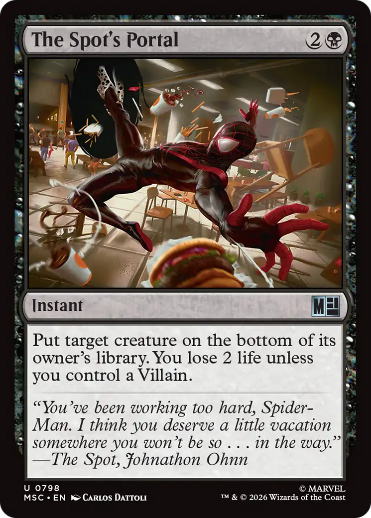 The Spot's Portal [Marvel Super Heroes Commander] | Cards and Coasters CA