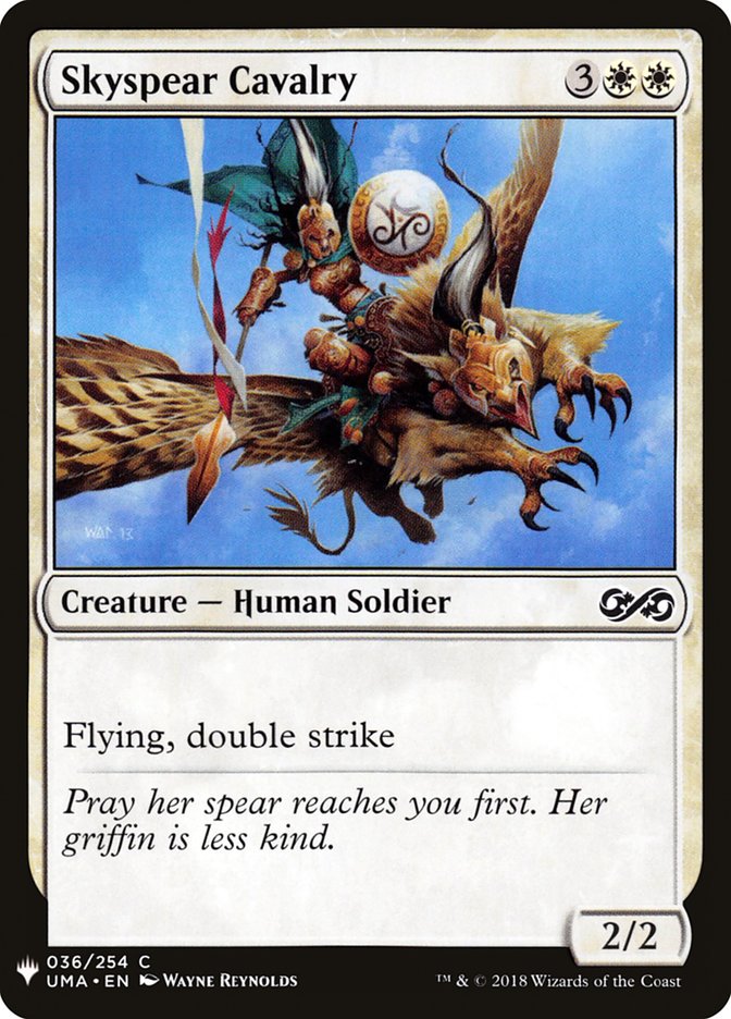 Skyspear Cavalry [Mystery Booster] | Cards and Coasters CA