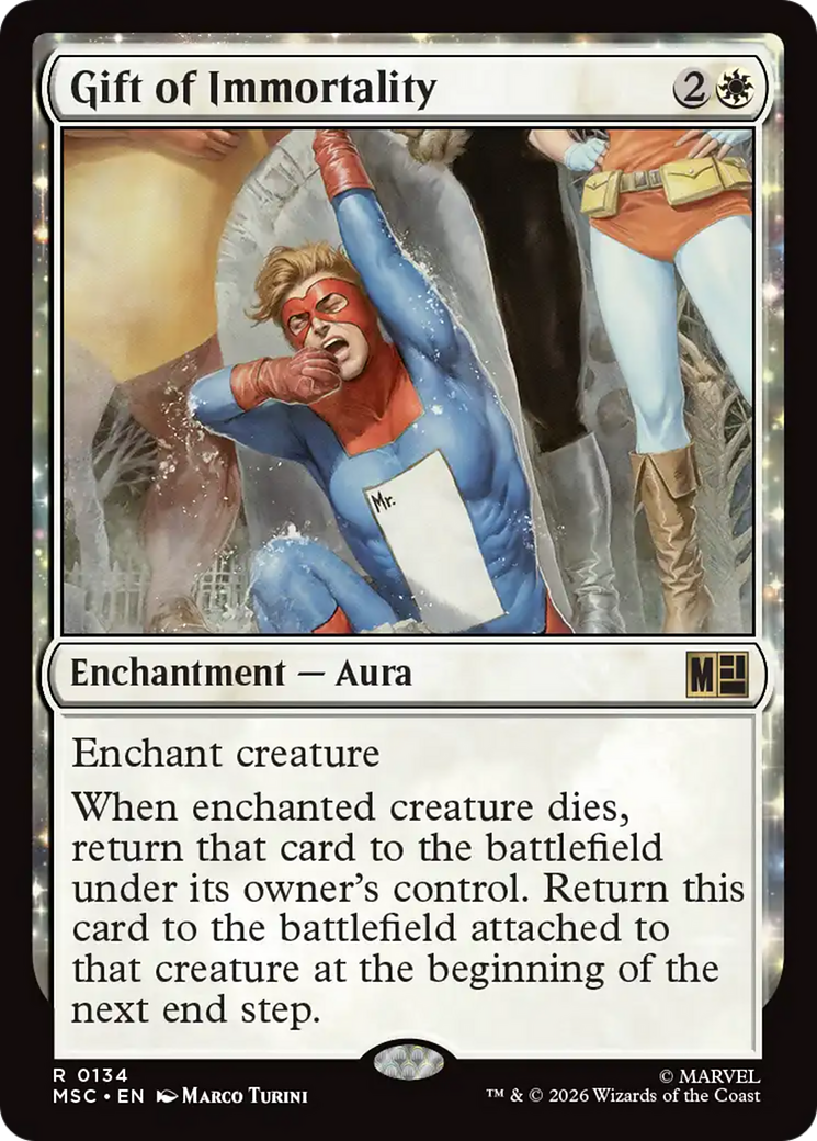Gift of Immortality [Marvel Super Heroes Commander] | Cards and Coasters CA