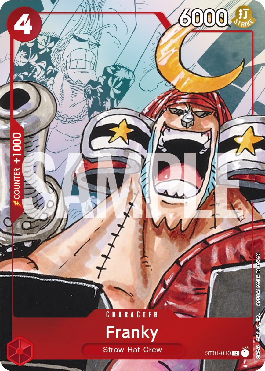 Franky (Alternate Art) [One Piece Promotion Cards] | Cards and Coasters CA