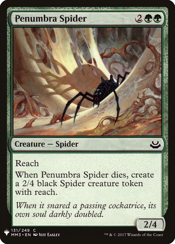 Penumbra Spider [Mystery Booster] | Cards and Coasters CA