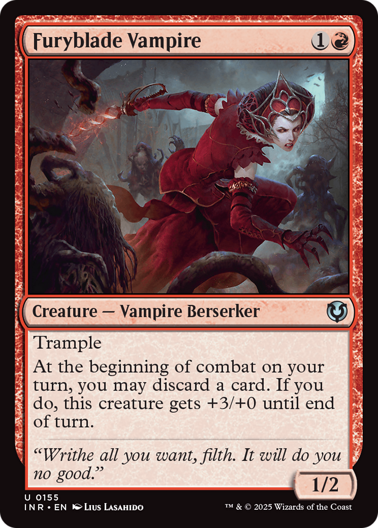 Furyblade Vampire [Innistrad Remastered] | Cards and Coasters CA