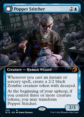 Poppet Stitcher // Poppet Factory (Extended Art) [Innistrad: Midnight Hunt] | Cards and Coasters CA