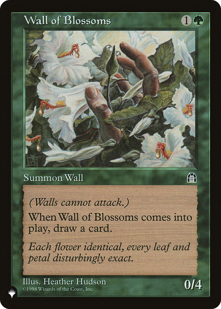 Wall of Blossoms [The List Reprints] | Cards and Coasters CA