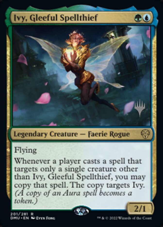 Ivy, Gleeful Spellthief (Promo Pack) [Dominaria United Promos] | Cards and Coasters CA