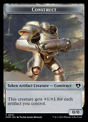 Servo // Construct (0041) Double-Sided Token [Commander Masters Tokens] | Cards and Coasters CA