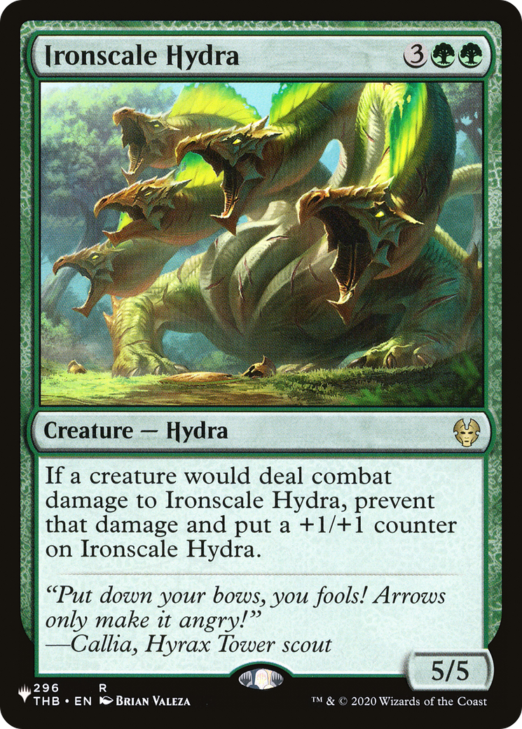 Ironscale Hydra [The List] | Cards and Coasters CA