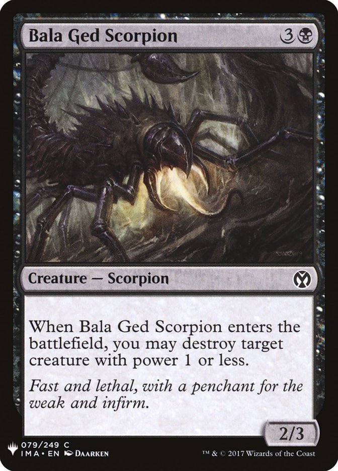 Bala Ged Scorpion [Mystery Booster] | Cards and Coasters CA