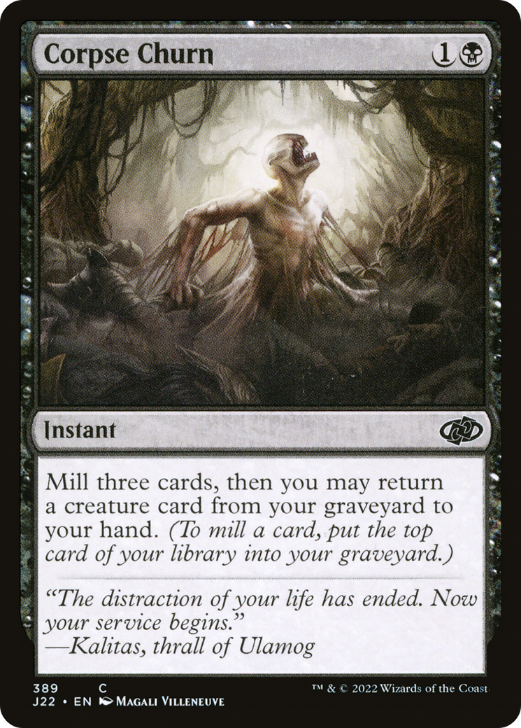 Corpse Churn [Jumpstart 2022] | Cards and Coasters CA
