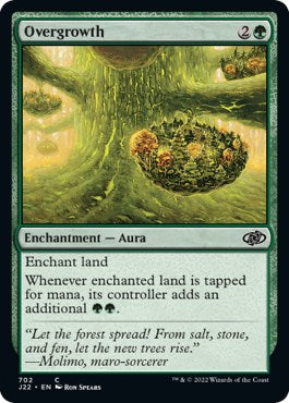 Overgrowth [Jumpstart 2022] | Cards and Coasters CA