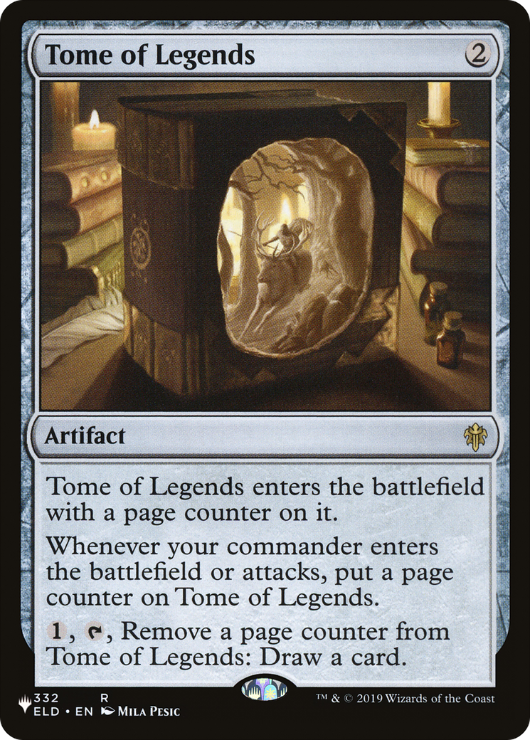 Tome of Legends (Surge Foil) [Marvel Super Heroes Commander] | Cards and Coasters CA