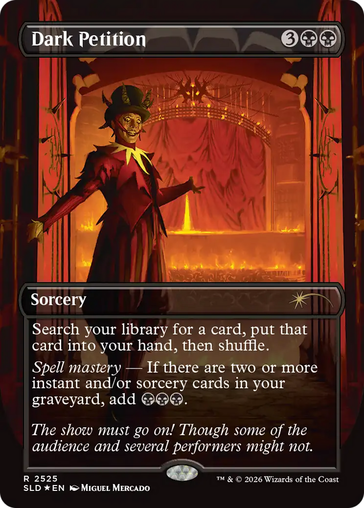 Dark Petition [Secret Lair Drop Series] | Cards and Coasters CA