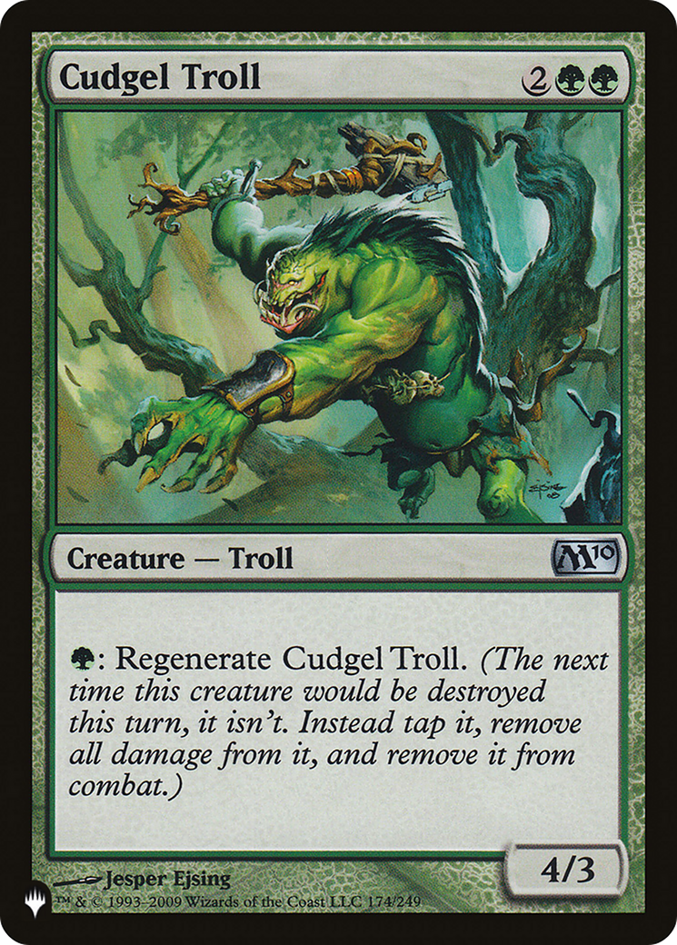 Cudgel Troll [The List] | Cards and Coasters CA