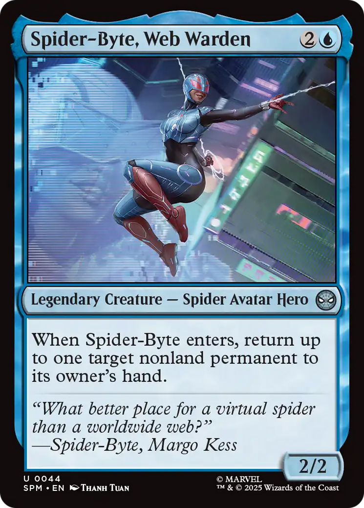 Spider-Byte, Web Warden [Marvel's Spider-Man] | Cards and Coasters CA