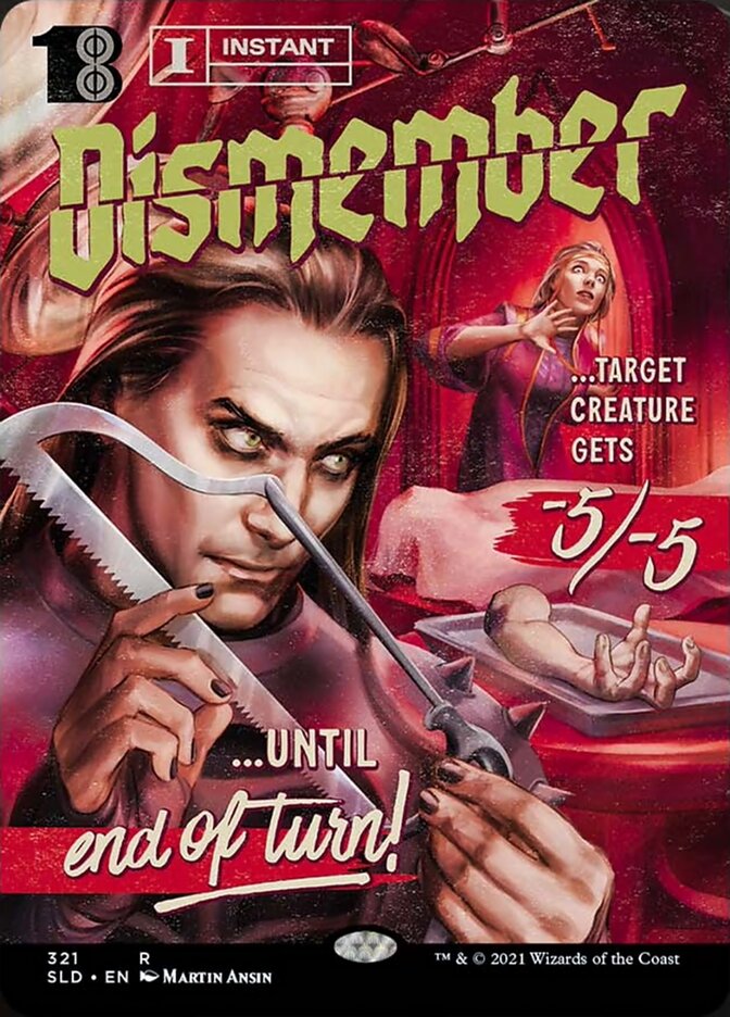 Dismember [Secret Lair Drop Series] | Cards and Coasters CA