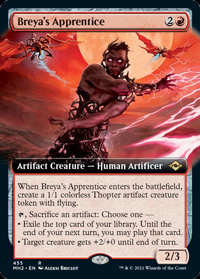 Breya's Apprentice (Extended Art) [Modern Horizons 2] | Cards and Coasters CA