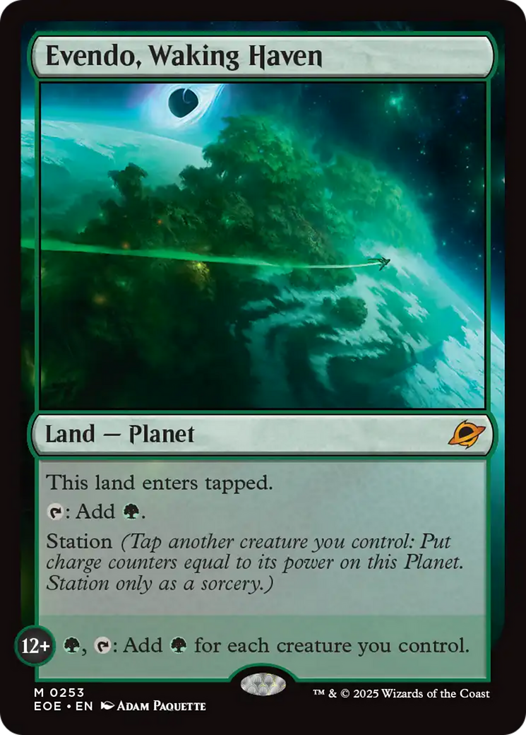 Evendo, Waking Haven [Edge of Eternities] | Cards and Coasters CA