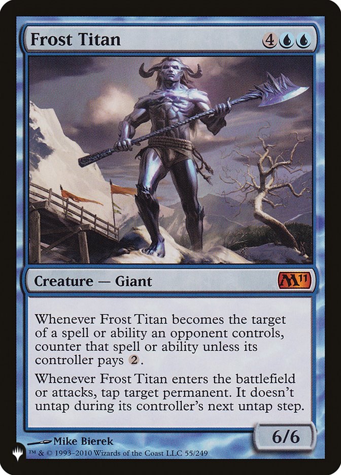 Frost Titan [The List] | Cards and Coasters CA