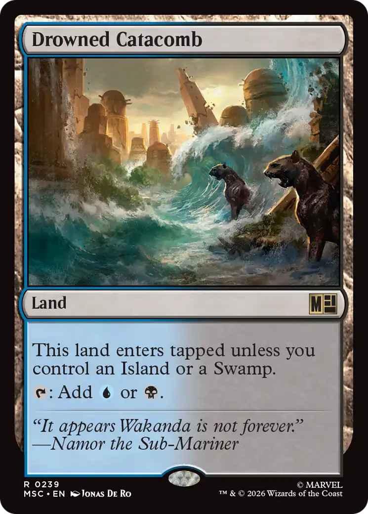 Drowned Catacomb [Marvel Super Heroes Commander] | Cards and Coasters CA