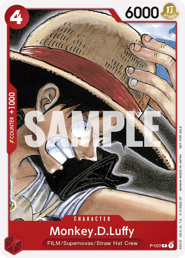 Monkey.D.Luffy (One Piece Film Red) [One Piece Promotion Cards] | Cards and Coasters CA