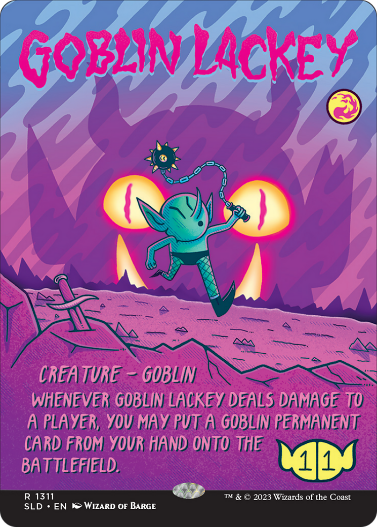 Goblin Lackey (1311) [Secret Lair Drop Series] | Cards and Coasters CA