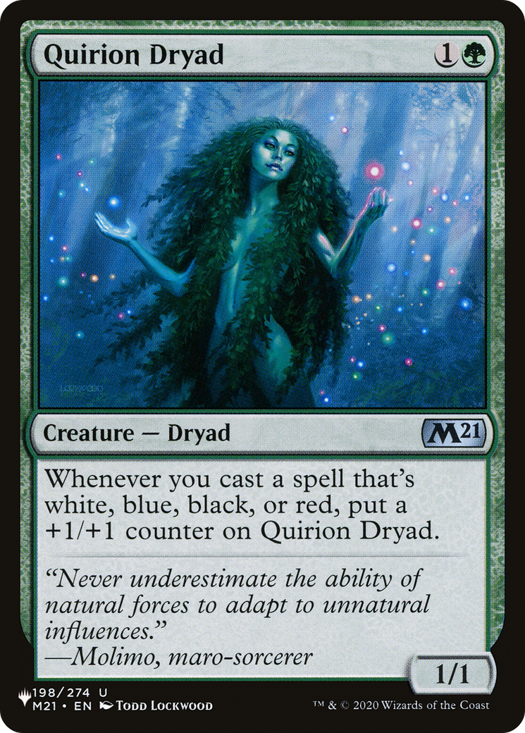 Quirion Dryad [The List Reprints] | Cards and Coasters CA